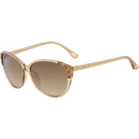 Michael Kors Paige Cateye Sunglasses in Crystal Sand M2887S 